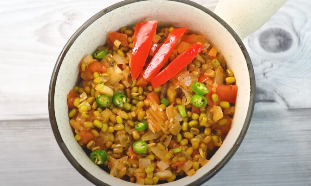 Moong dal salad for weight loss